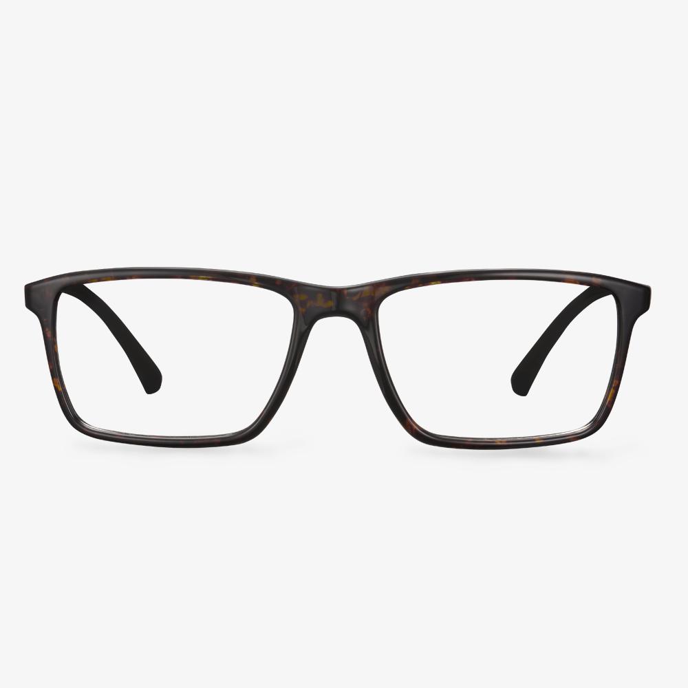 Tortoise Flad Eyeglasses #color_tortoise