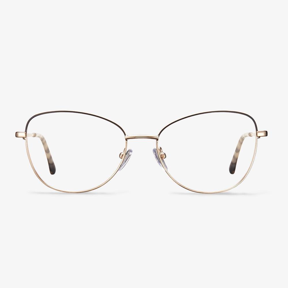 Gold Victoria Eyeglasses #color_gold