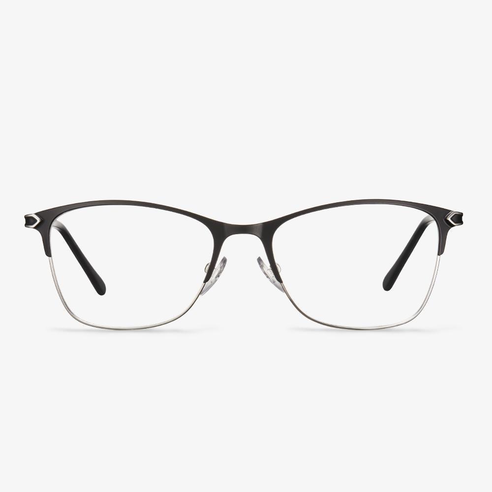 Black Beacher Eyeglasses #color_black