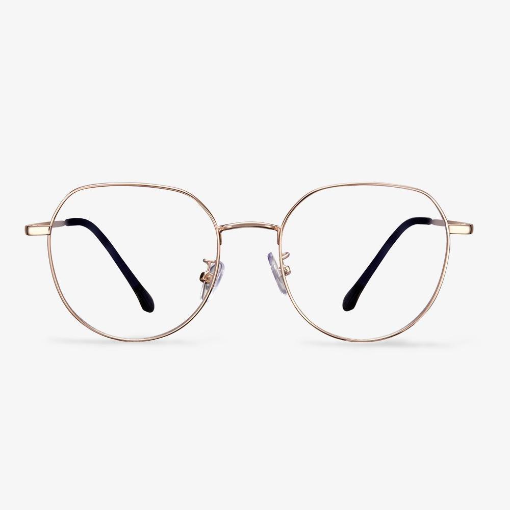 Rose Gold Mist Eyeglasses #color_rose gold