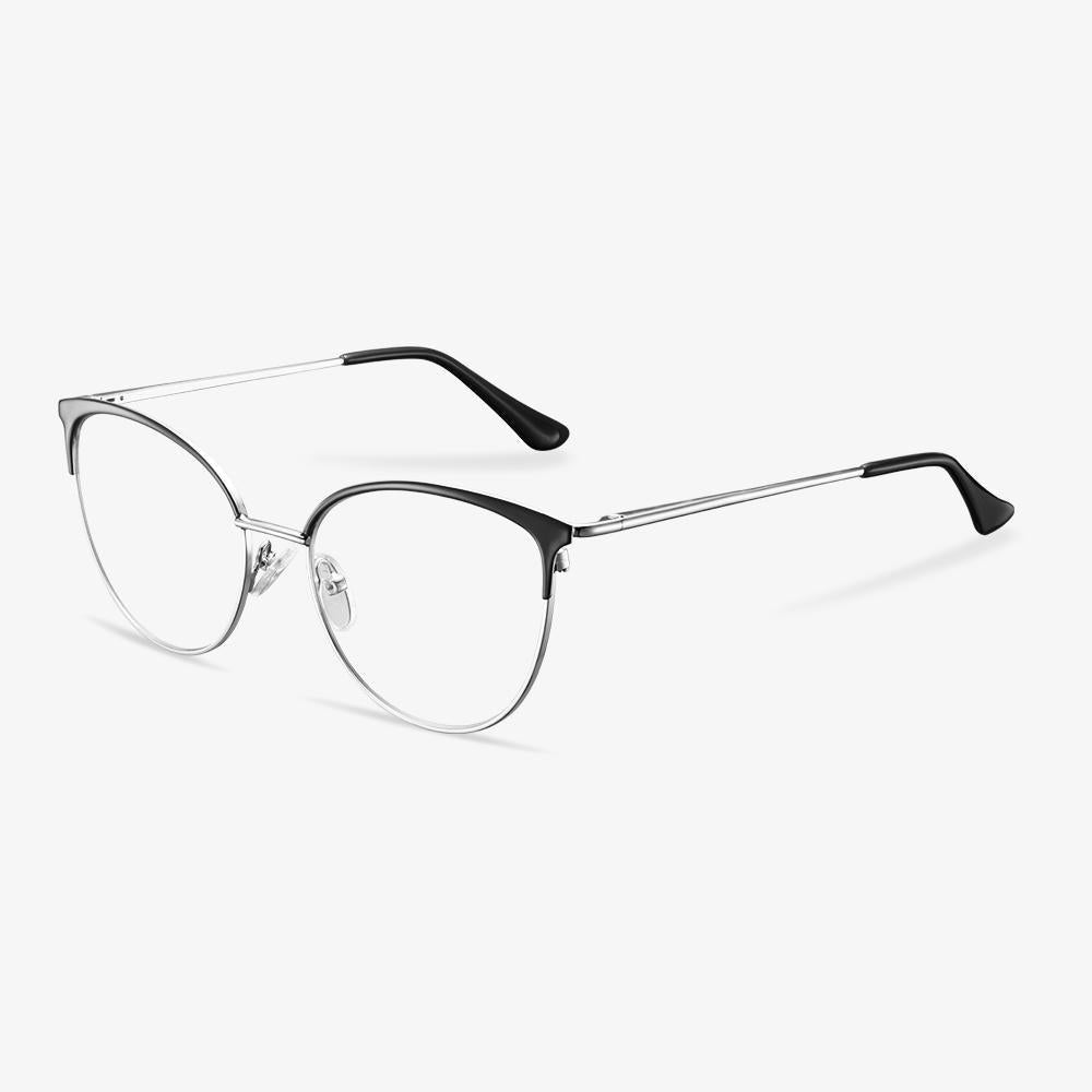 Black Silvia Eyeglasses #color_black