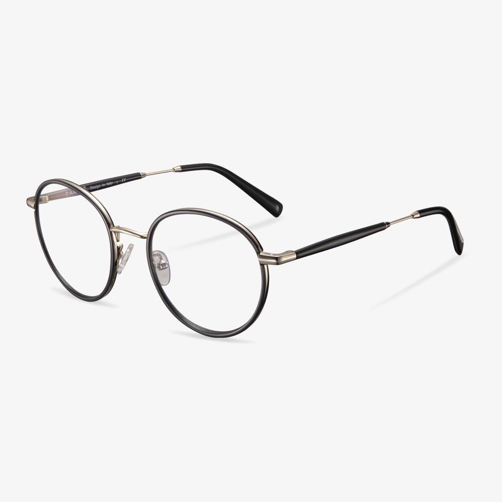 Black Balin Eyeglasses #color_black