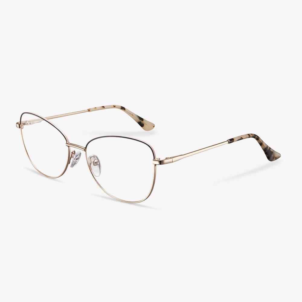Gold Victoria Eyeglasses #color_gold