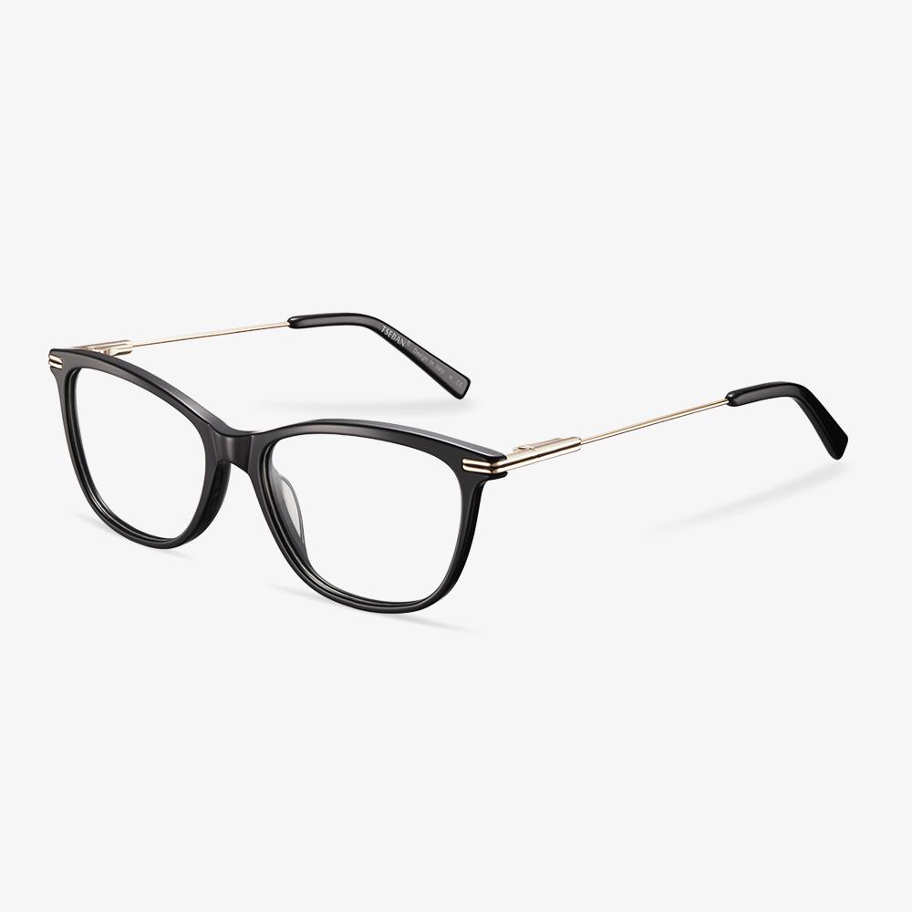 Black Avalon Eyeglasses #color_black