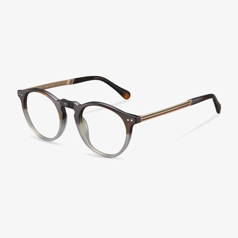Gray Carmine Eyeglasses #color_gray