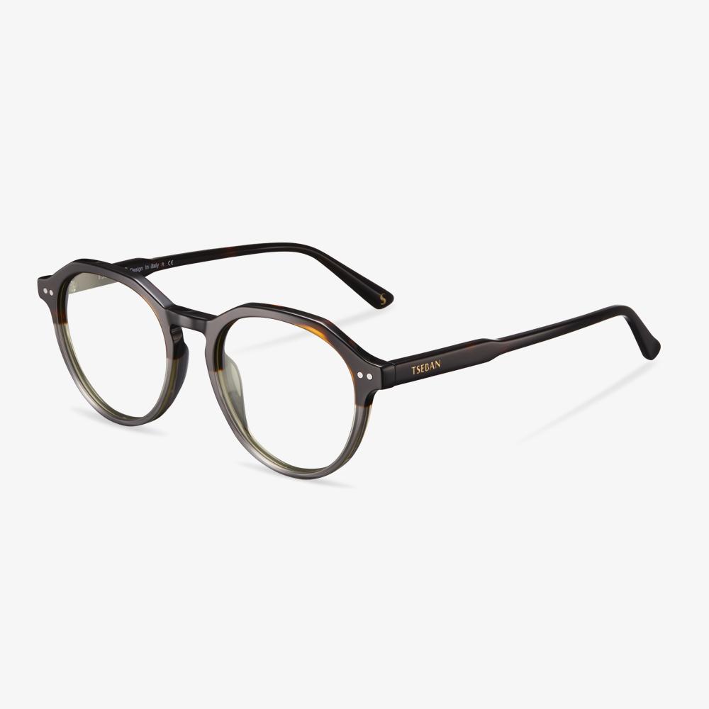 Gray Alan Eyeglasses #color_gray