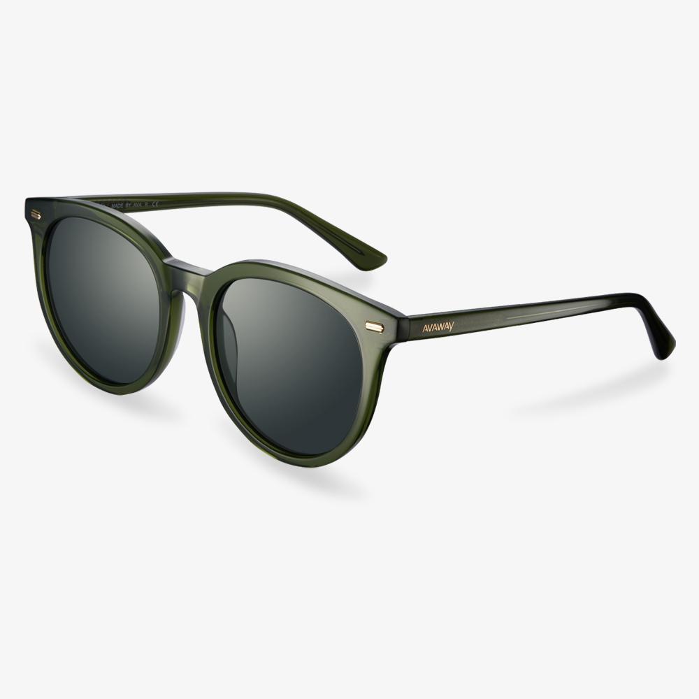 Green Celia Sunglasses #color_green