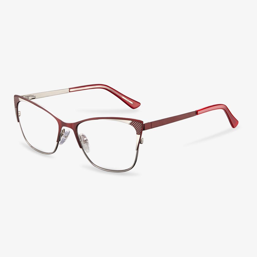 Red Erma Eyeglasses #color_red