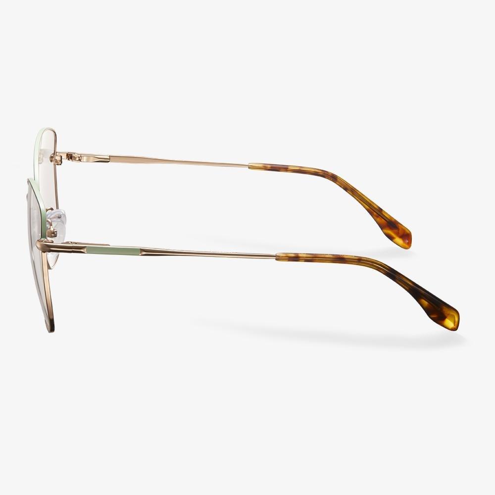 Green Natalie Eyeglasses #color_green