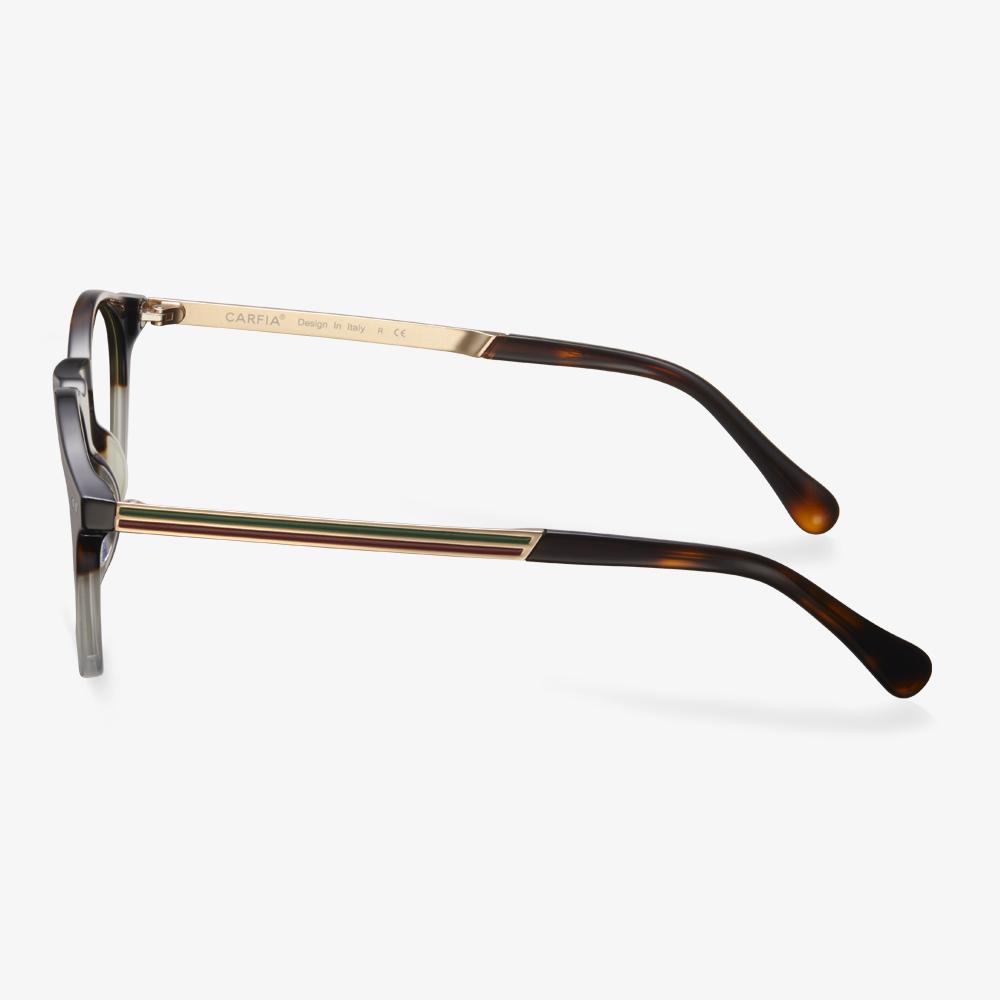 Gray Carmine Eyeglasses #color_gray