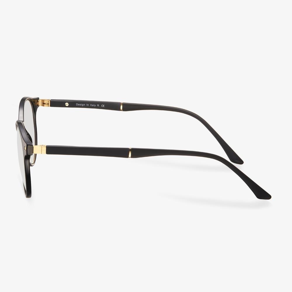 Black Prescott Eyeglasses #color_black
