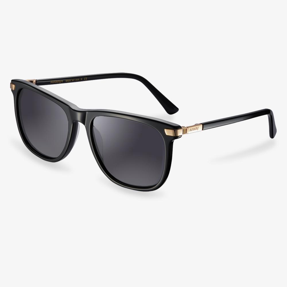 Black Caroline Sunglasses #color_black