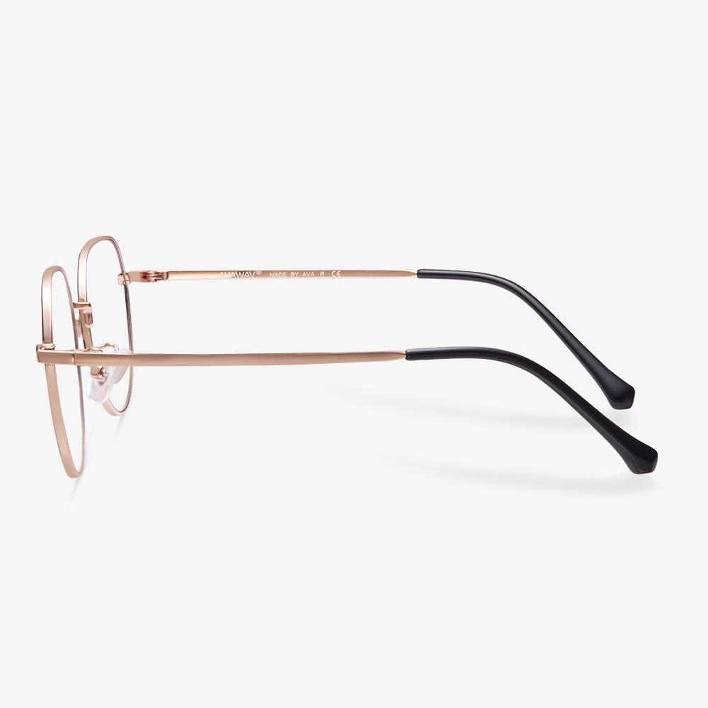 Rose Gold Mist Eyeglasses #color_rose gold