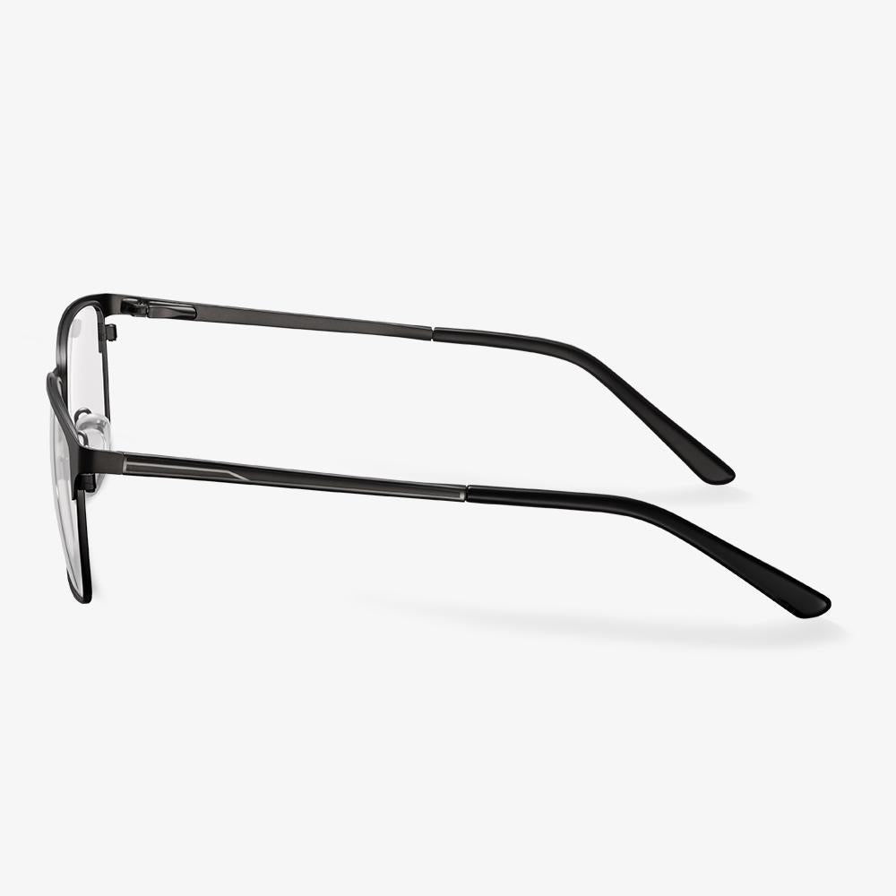 Black Baron Eyeglasses #color_black