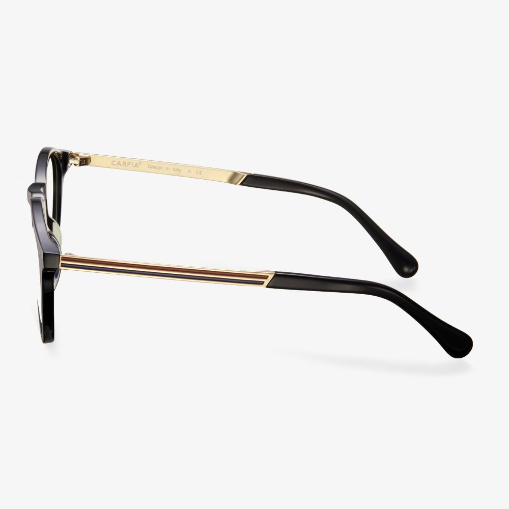 Black Amor Eyeglasses #color_black