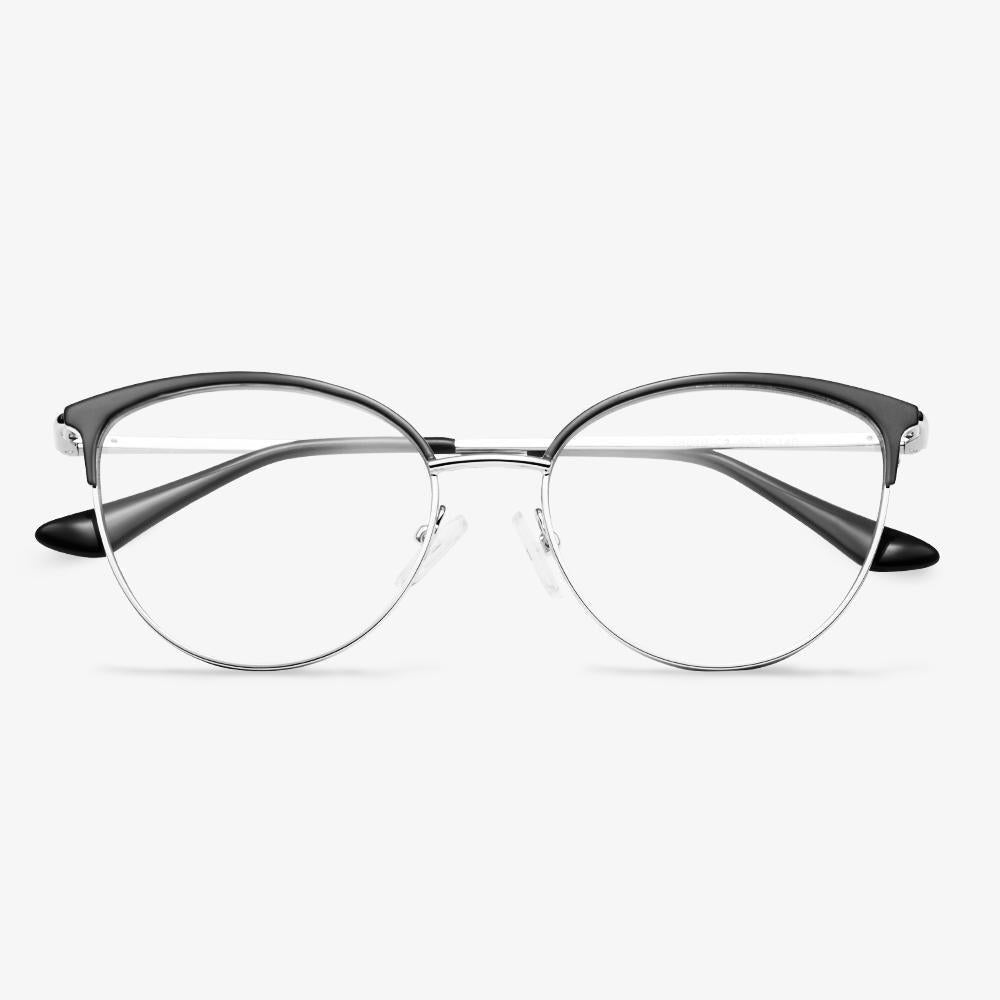 Black Silvia Eyeglasses #color_black
