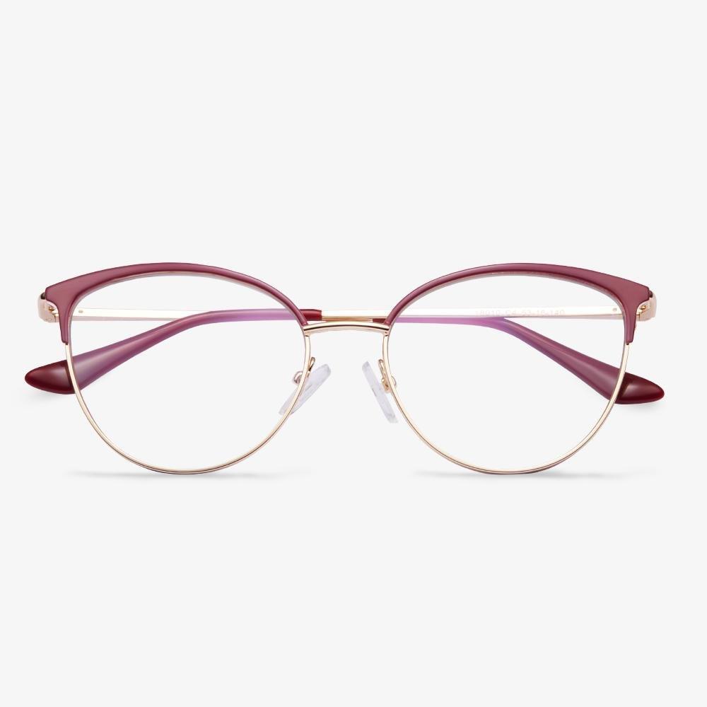 Red Silvia Eyeglasses #color_red