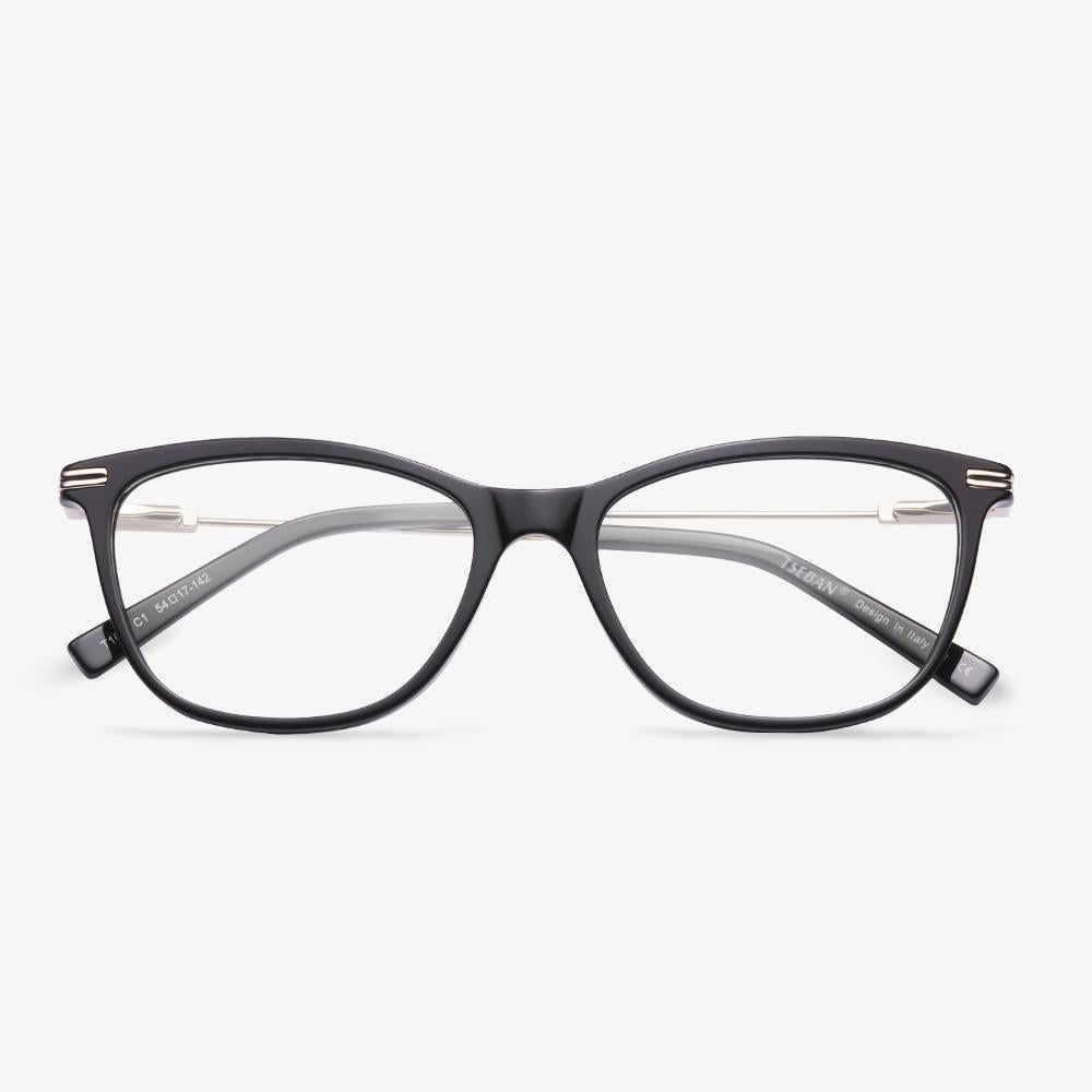 Black Avalon Eyeglasses #color_black