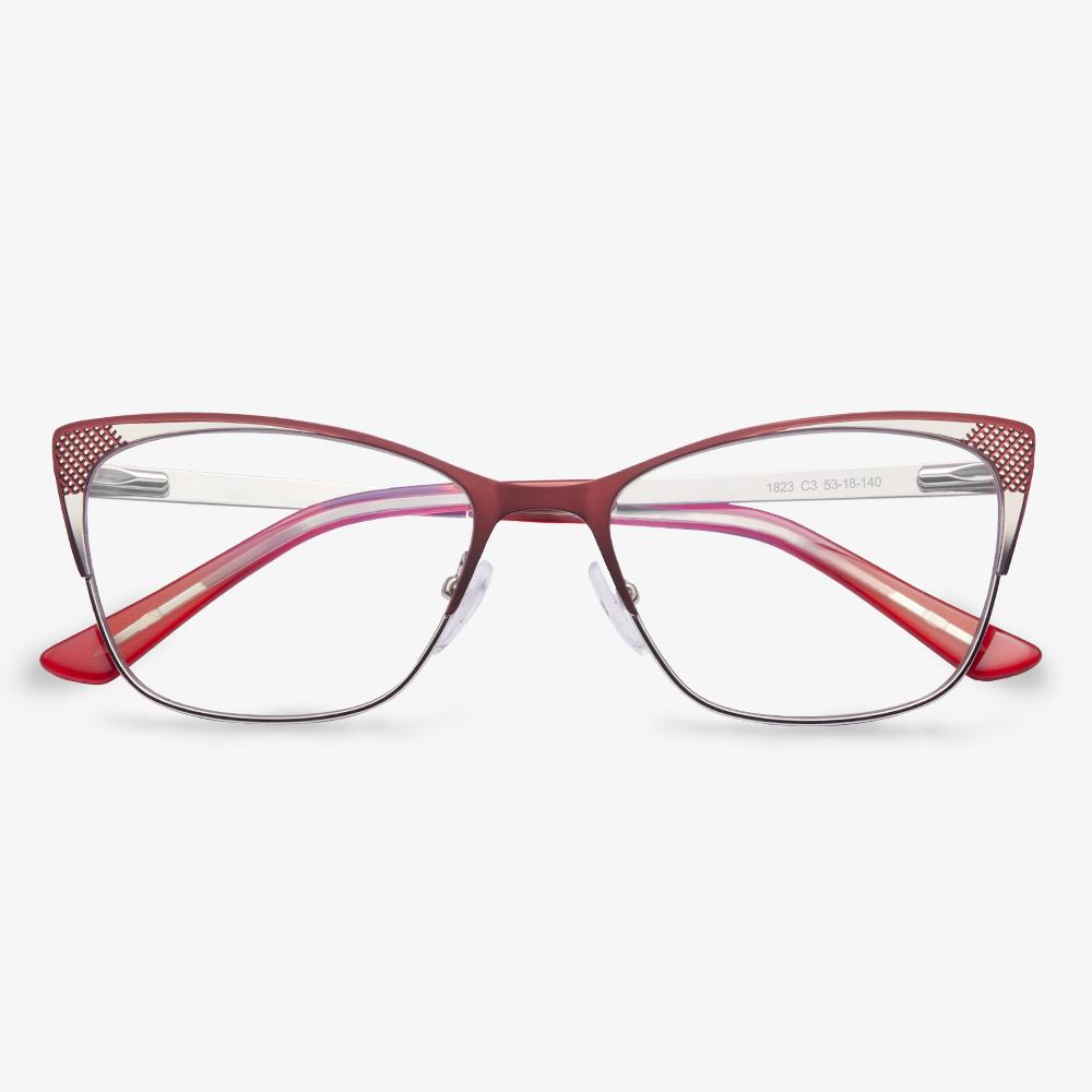 Red Erma Eyeglasses #color_red