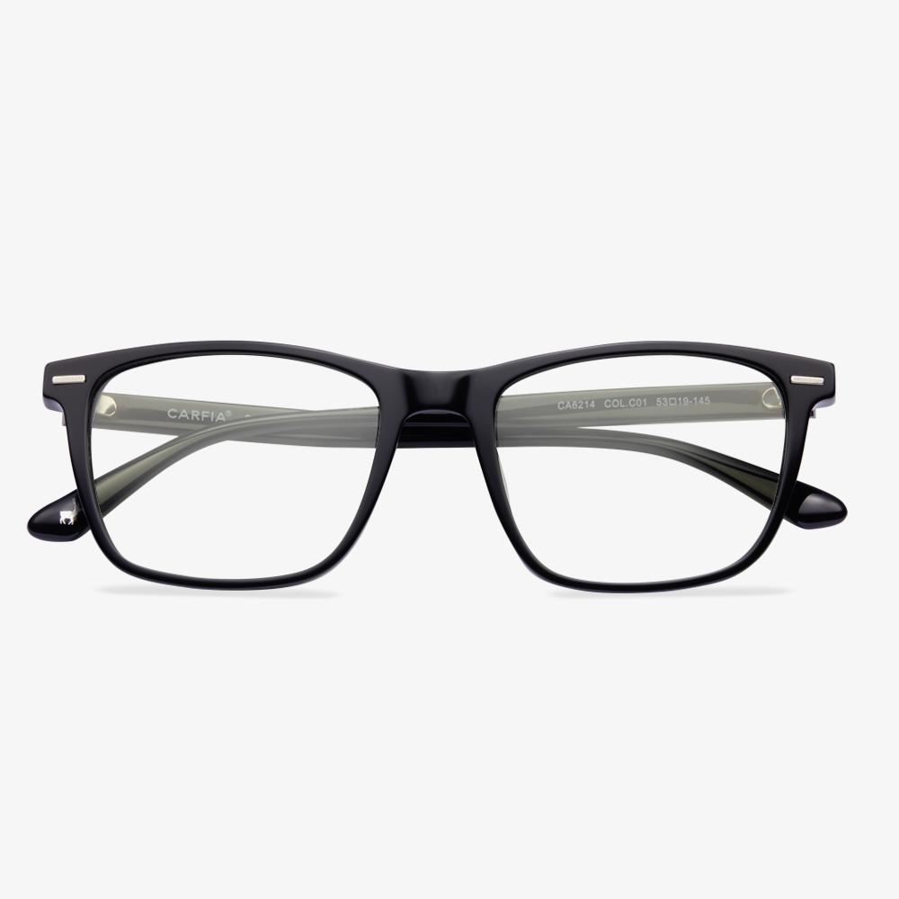 Black Cornell Eyeglasses #color_black