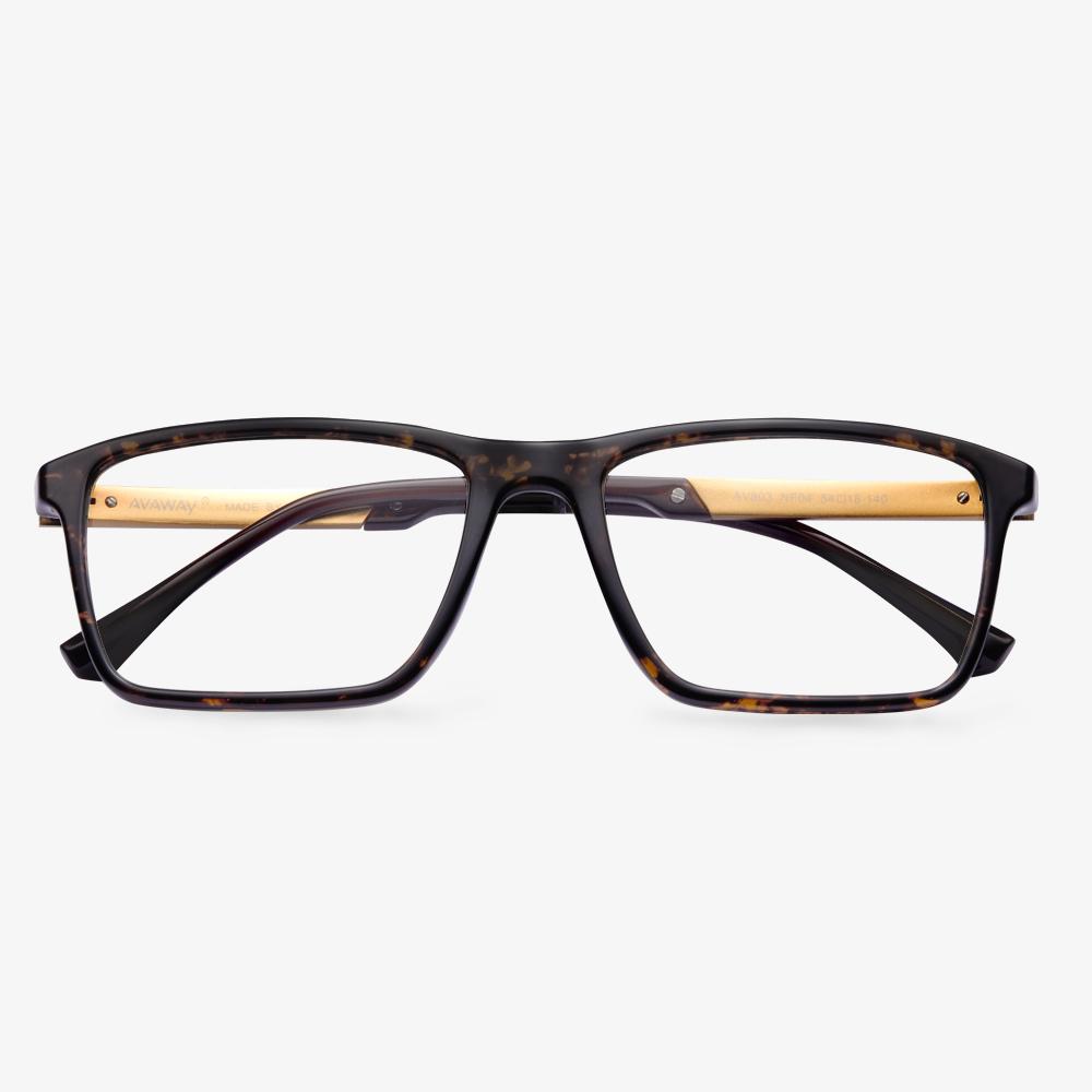 Tortoise Flad Eyeglasses #color_tortoise